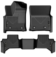 Husky Liners Weatherbeater - Front & 2nd Seat Floor Liners - 2022-2026 Lexus LX600 - Part 95811