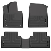 Husky Liners Weatherbeater - Front & 2nd Seat Floor Liners - 2021-2023 Hyundai Santa Fe - Part 95881