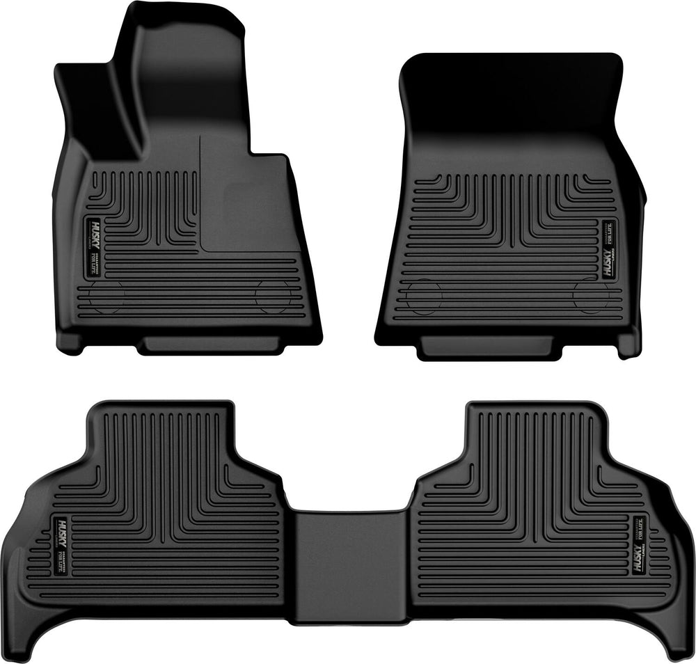 Husky Liners Weatherbeater - Front & 2nd Seat Floor Liners - 2019-2026 BMW X5 - Part 95921
