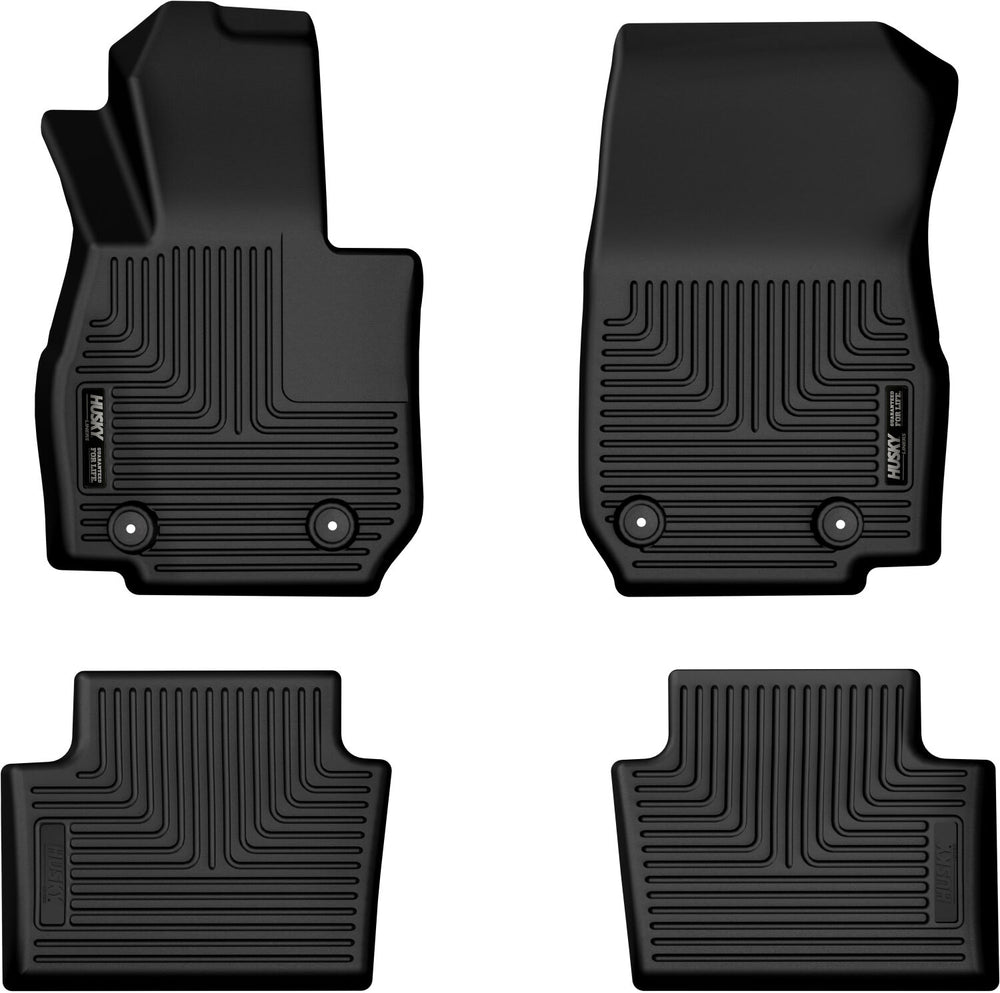 Husky Liners Weatherbeater - Front & 2nd Seat Floor Liners - 2019-2026 Mazda 3 / 2020-2026 Mazda CX-30 - Part 95981
