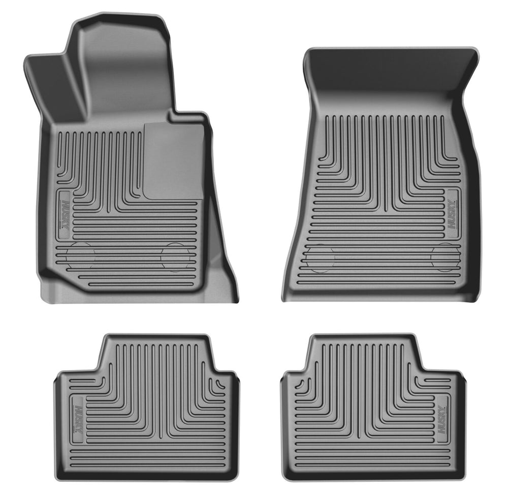 Husky Liners Weatherbeater - Front & 2nd Seat Floor Liners - 2022-2026 BMW 330i - Part 96141