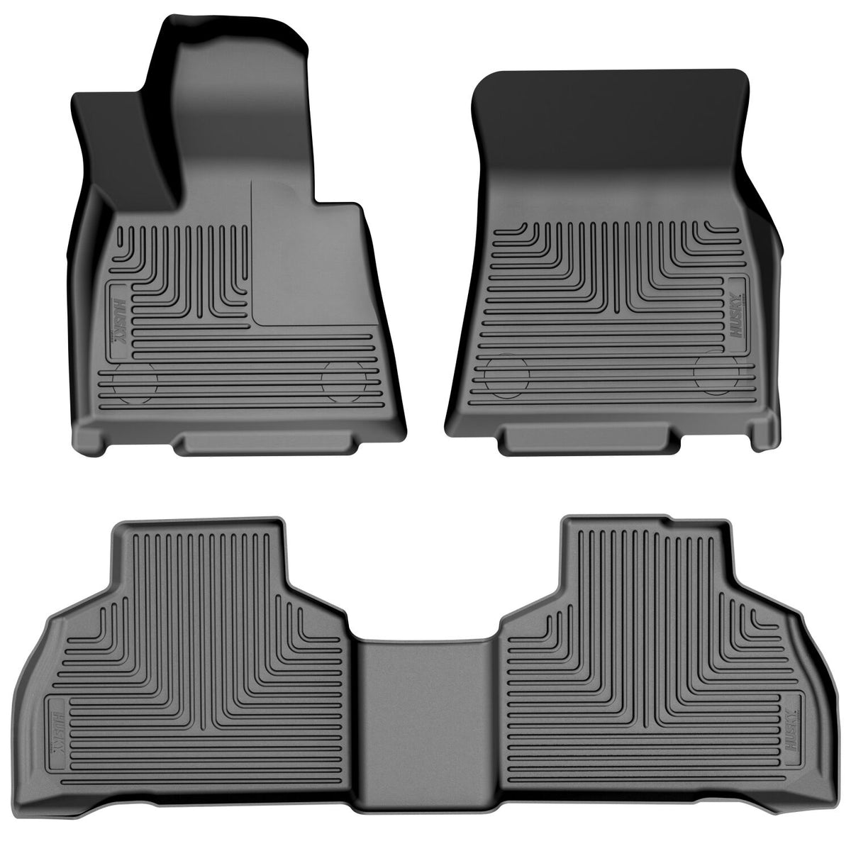 Husky Liners Weatherbeater - Front & 2nd Seat Floor Liners - 2019-2026 BMW X7 - Part 96151