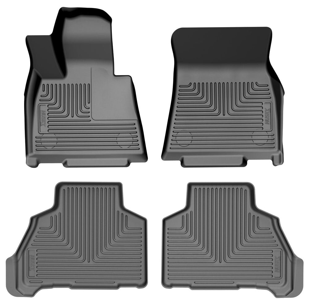 Husky Liners Weatherbeater - Front & 2nd Seat Floor Liners - 2021-2026 Mercedes-Benz GLS450 - Part 96171