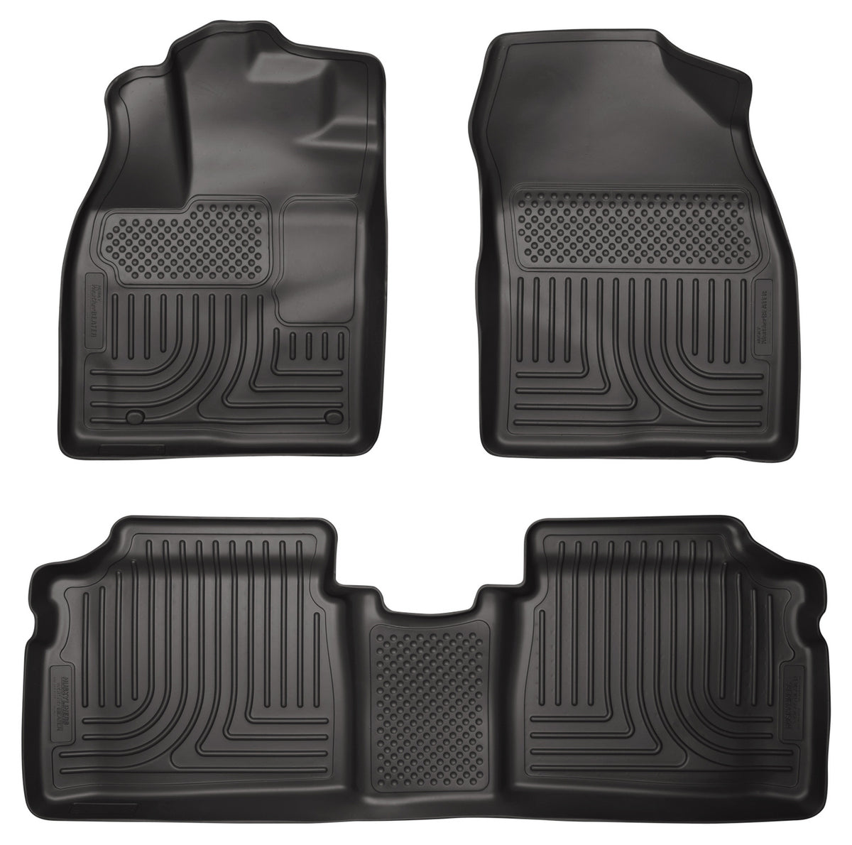 Husky Liners Weatherbeater - Front & 2nd Seat Floor Liners - 2025-2026 Audi Q5 - Part 96211