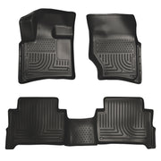 Husky Liners Weatherbeater - Front & 2nd Seat Floor Liners - 2007-2015 Audi Q7 - Part 96421