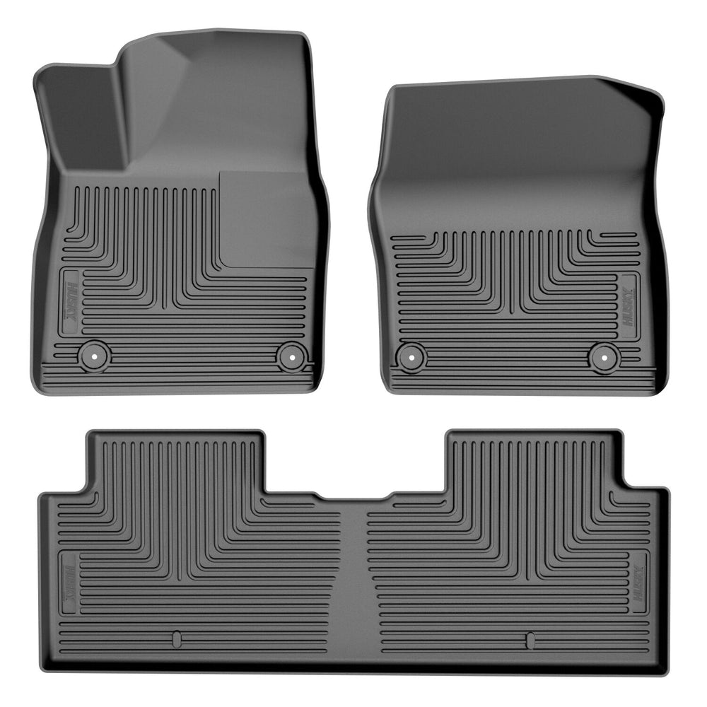 Husky Liners Weatherbeater - Front & 2nd Seat Floor Liners - 2022-2025 Kia EV6 - Part 96541