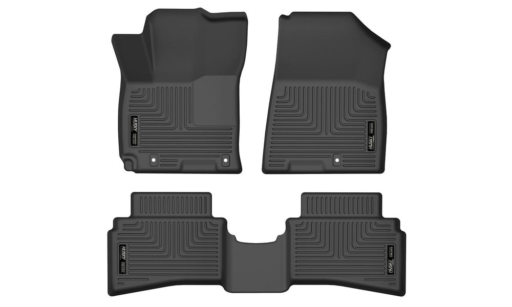 Husky Liners Weatherbeater - Front & 2nd Seat Floor Liners - 2020-2026 Hyundai Venue - Part 96691