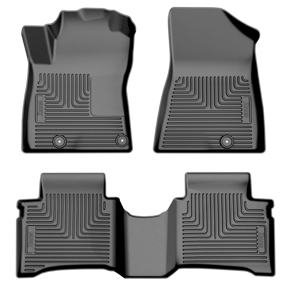 Husky Liners Weatherbeater - Front & 2nd Seat Floor Liners - 2023-2026 Kia Niro - Part 96791