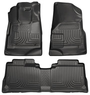 Husky Liners Weatherbeater - Front & 2nd Seat Floor Liners - 2010-2016 Cadillac SRX - Part 98141