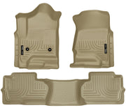 Husky Liners Weatherbeater - Front & 2nd Seat Floor Liners (Footwell Coverage) - Part 98243