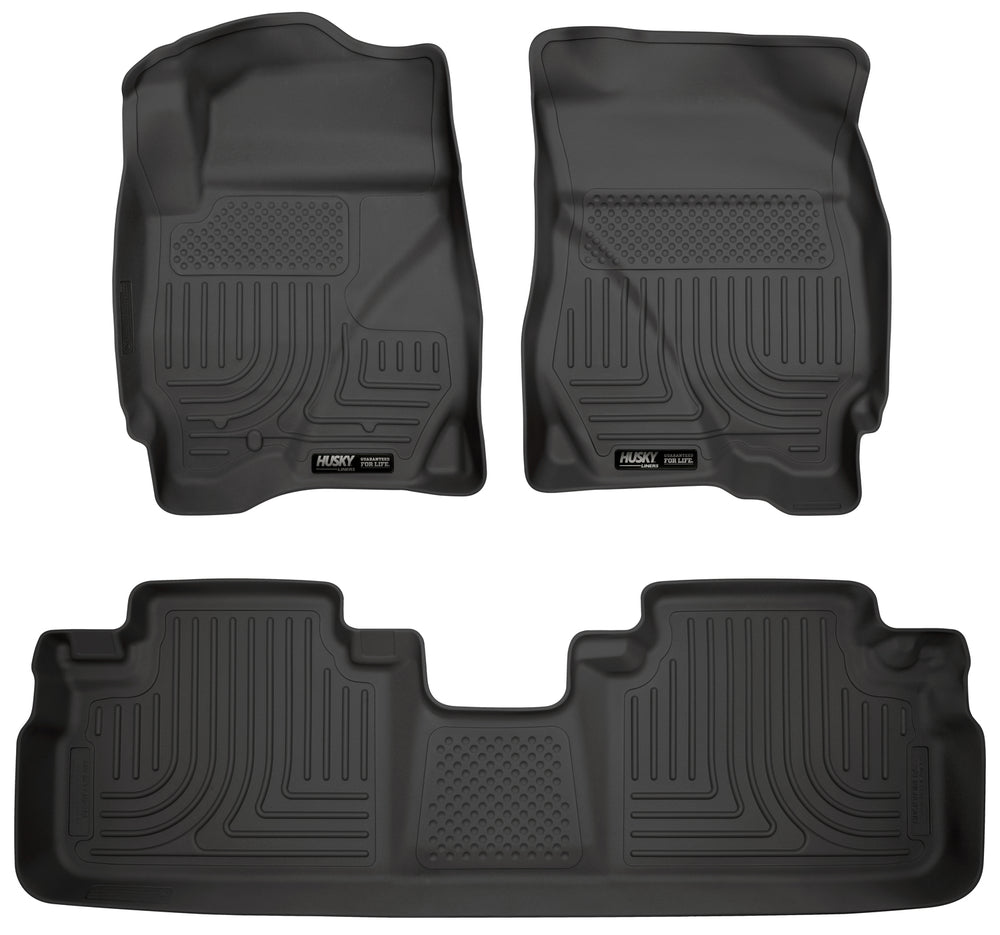 Husky Liners Weatherbeater - Front & 2nd Seat Floor Liners - Part 98351