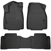 Husky Liners Weatherbeater - Front & 2nd Seat Floor Liners - 2009-2015 Honda Pilot - Part 98421