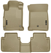 Husky Liners Weatherbeater - Front & 2nd Seat Floor Liners - 2013-2017 Honda Accord - Part 98483
