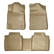 Husky Liners Weatherbeater - Front & 2nd Seat Floor Liners - 2007-2011 Toyota Camry - Part 98513