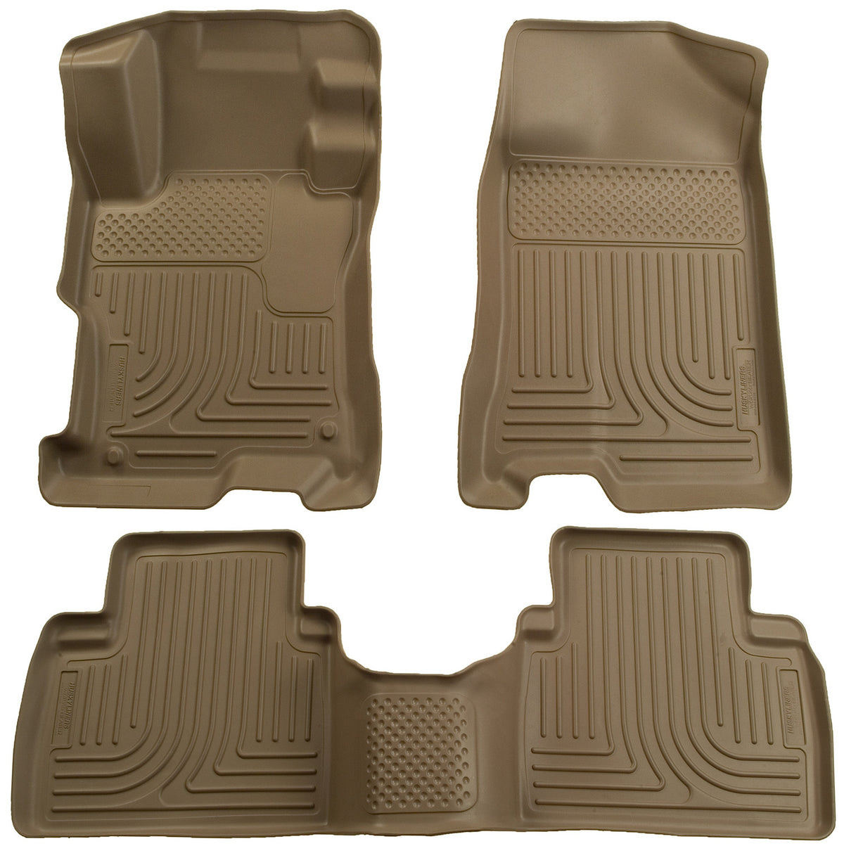 Husky Liners Weatherbeater - Front & 2nd Seat Floor Liners - 2004-2009 Toyota Prius - Part 98523