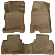 Husky Liners Weatherbeater - Front & 2nd Seat Floor Liners - 2004-2009 Toyota Prius - Part 98523