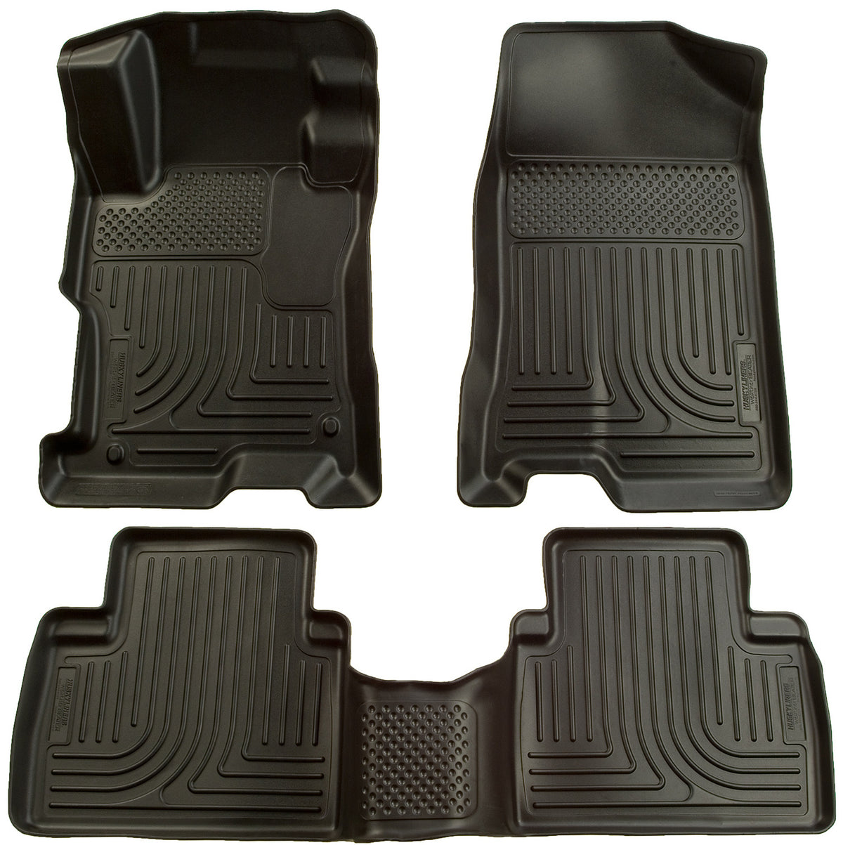 Husky Liners Weatherbeater - Front & 2nd Seat Floor Liners - 2007-2012 Nissan Altima - Part 98601