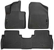 Husky Liners Weatherbeater - Front & 2nd Seat Floor Liners - 2016-2020 Kia Sorento - Part 98691