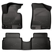 Husky Liners Weatherbeater - Front & 2nd Seat Floor Liners - 2011-2013 Kia Sportage - Part 98861