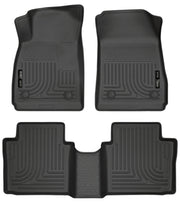 Husky Liners Weatherbeater - Front & 2nd Seat Floor Liners - 2014-2020 Chevrolet Impala - Part 99101