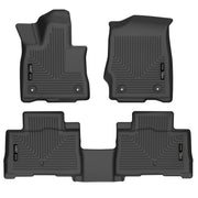 Husky Liners Weatherbeater - Front & 2nd Seat Floor Liners - 2020-2026 Lincoln Aviator - Part 99331