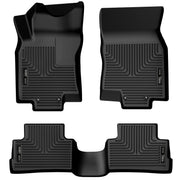 Husky Liners Weatherbeater - Front & 2nd Seat Floor Liners - 2017-2022 Nissan Rogue Sport - Part 99451