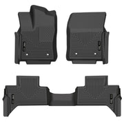 Husky Liners Weatherbeater - Front & 2nd Seat Floor Liners - 2022-2026 Toyota Tundra - Part 99471