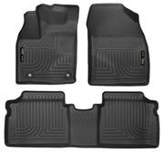 Husky Liners Weatherbeater - Front & 2nd Seat Floor Liners - 2012-2015 Toyota Prius Plug-In - Part 98931