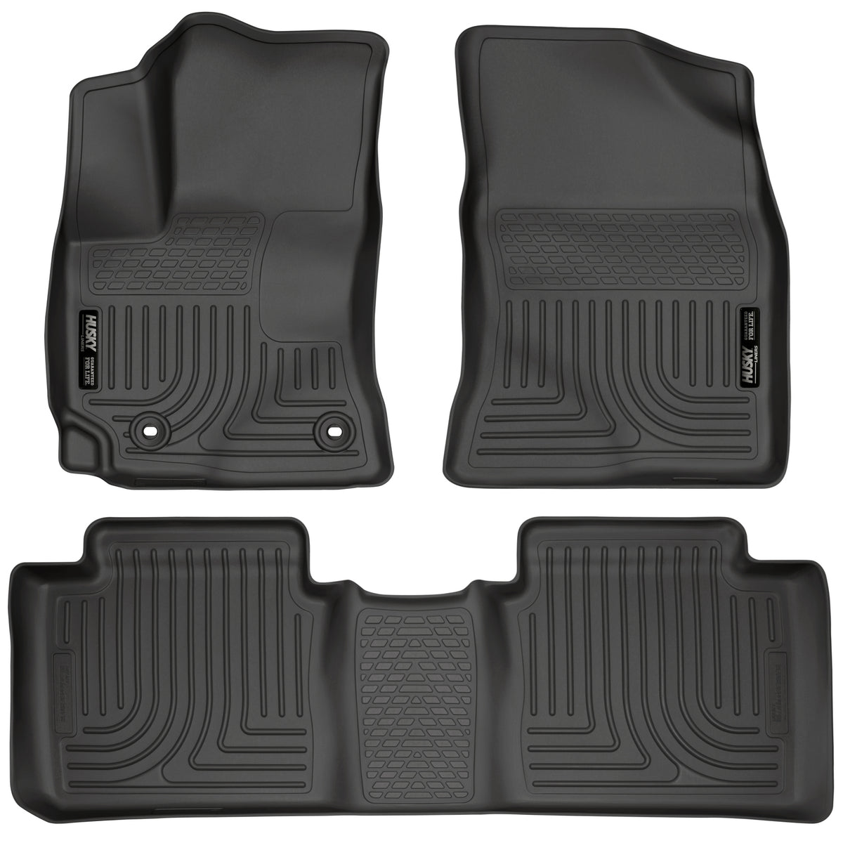 Husky Liners Weatherbeater - Front & 2nd Seat Floor Liners - 2014-2019 Toyota Corolla - Part 99521