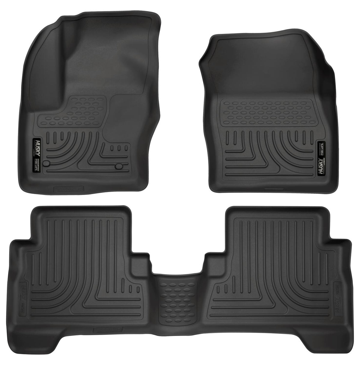 Husky Liners Weatherbeater - Front & 2nd Seat Floor Liners - 2023-2025 Dodge Hornet - Part 99461