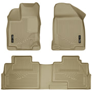 Husky Liners Weatherbeater - Front & 2nd Seat Floor Liners - 2007-2014 Ford Edge / 2007-2015 Lincoln MKX - Part 99763