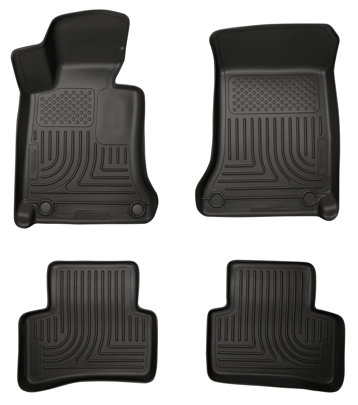Husky Liners Weatherbeater - Front & 2nd Seat Floor Liners - Part 99811