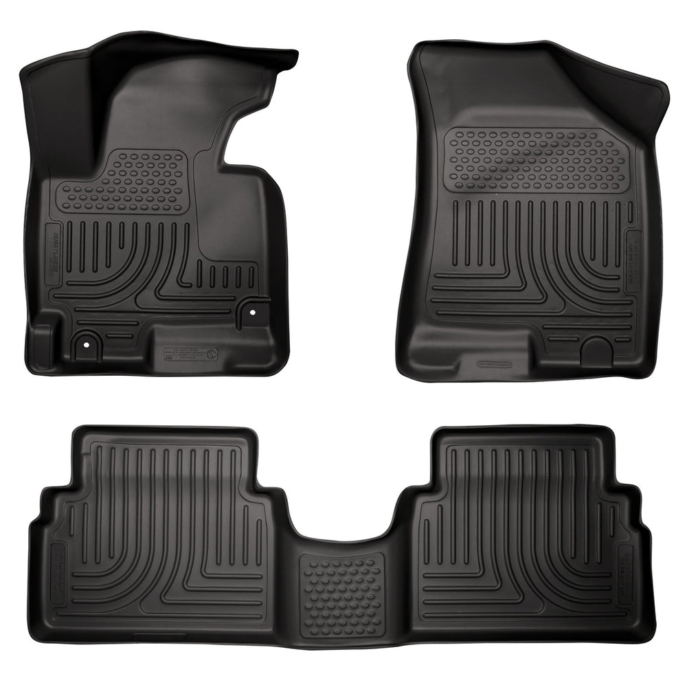 Husky Liners Weatherbeater - Front & 2nd Seat Floor Liners - 2014-2015 Hyundai Tucson - Part 99831