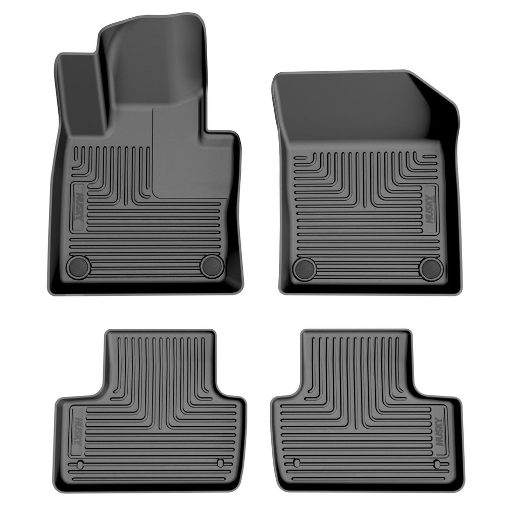 Husky Liners Weatherbeater - Front & 2nd Seat Floor Liners - 2018-2026 Volvo XC60 - Part 99911