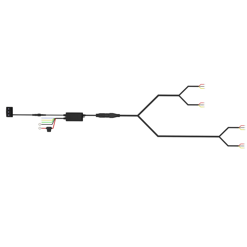 ARC Lighting Tiny Monster Grille™ Harness Type A, For 4 Lamps - Part 84024