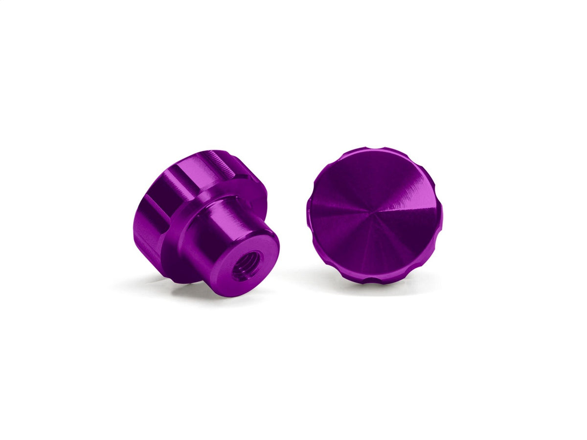 Colored Billet Knobs - 8ACFBK2PU