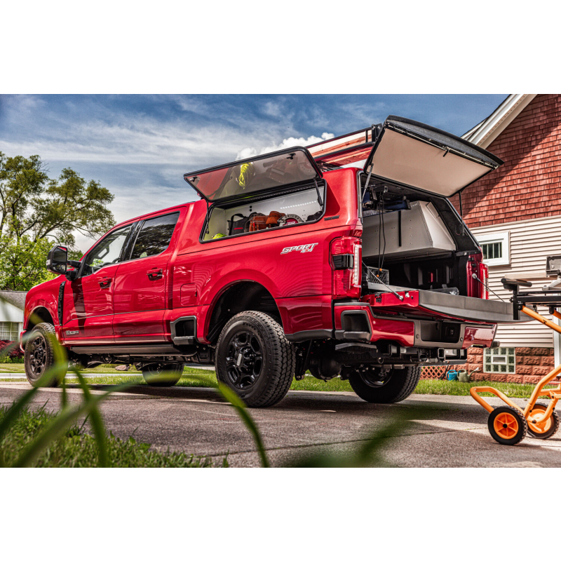 AMP Research BedStep Rear Bumper Step - 2023 Ford F-250/F-350 Super Duty (75330-01A)