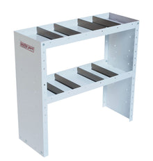 Weather Guard Heavy-Duty Adjustable 2-Shelf Van Shelving Unit, 34 x 36 x 13.5 in (9333-3-03)