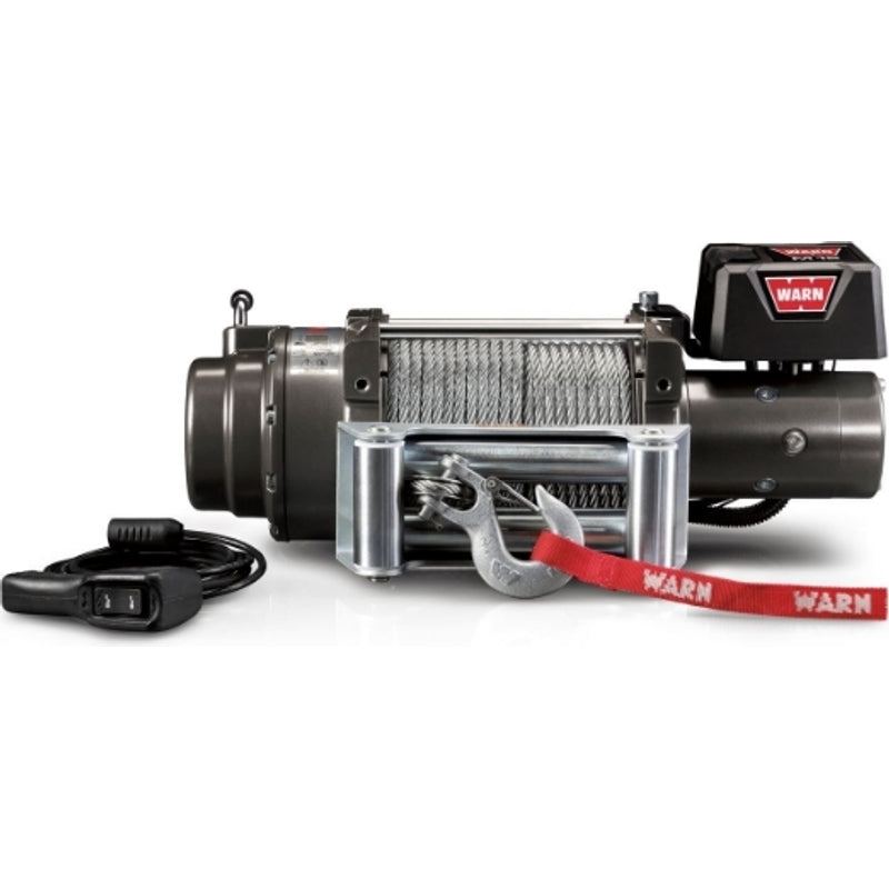 WARN M12 Heavyweight Winch, 12V, 12,000 lb, Steel Rope (17801)
