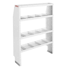 Weather Guard Adjustable 4-Shelf Van Shelving Unit, 60 x 42 x 13.5 in (9374-3-03)