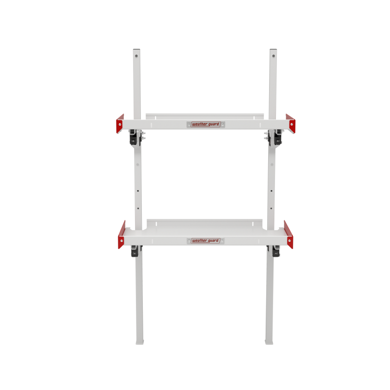 Weather Guard 9536-3-01 Aluminum Folding Van Shelf Unit, 36 in