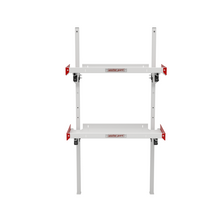 Weather Guard 9536-3-01 Aluminum Folding Van Shelf Unit, 36 in