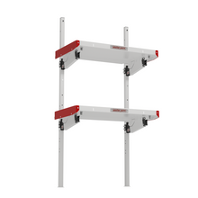 Weather Guard 9536-3-01 Aluminum Folding Van Shelf Unit, 36 in