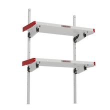 Weather Guard 9548-3-01 Aluminum Folding Van Shelf Unit, 48 in