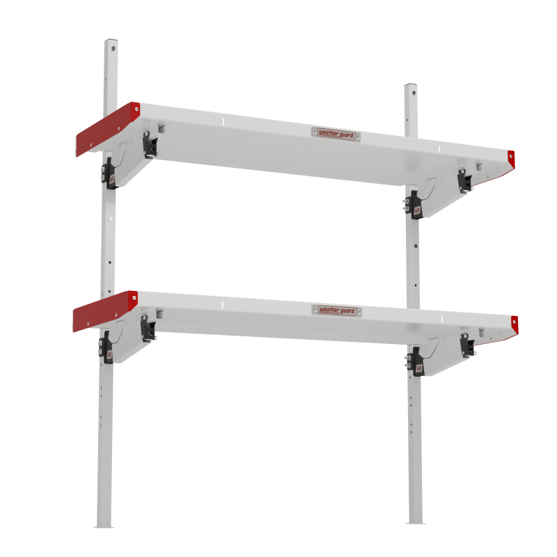Weather Guard 9560-3-01 Aluminum Folding Van Shelf Unit, 60 in