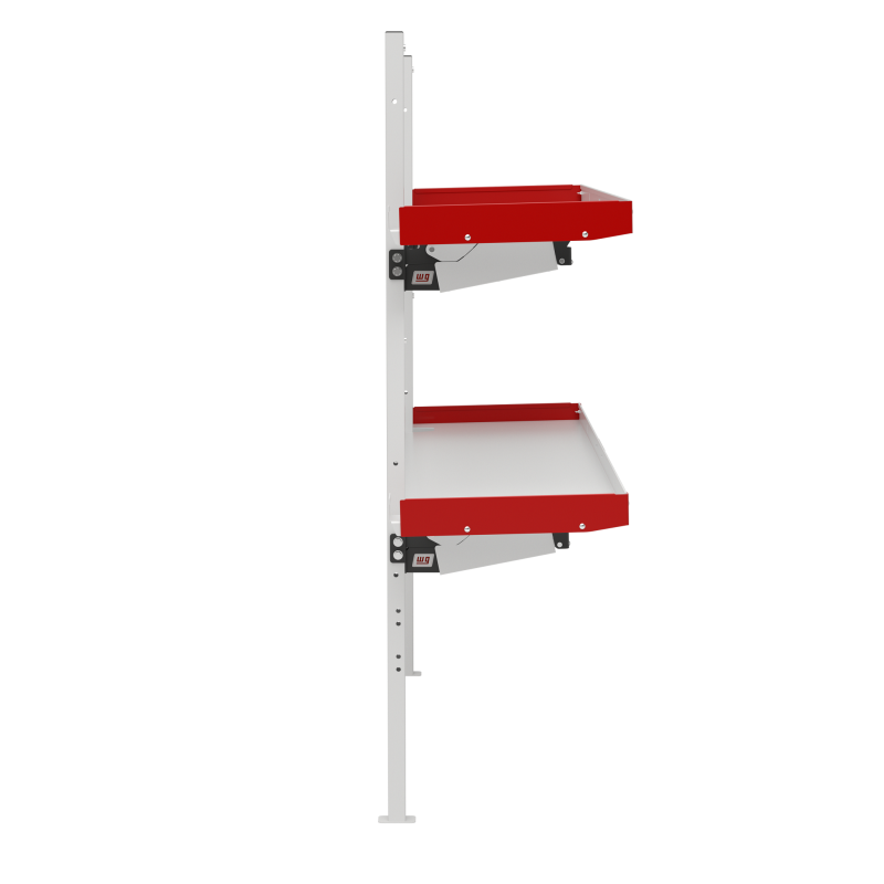 Weather Guard 9560-3-01 Aluminum Folding Van Shelf Unit, 60 in