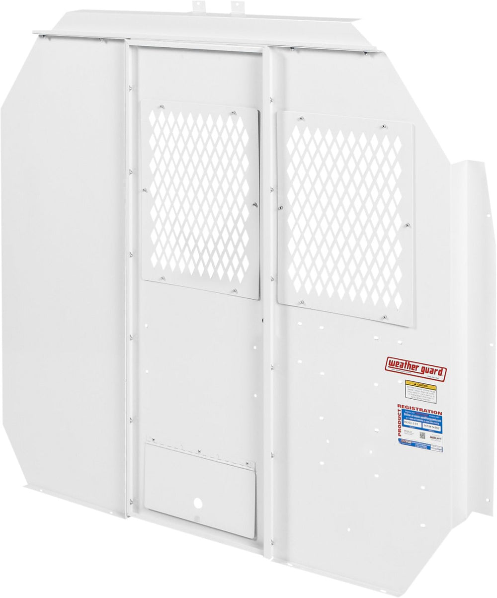 Weather Guard Steel Screen Bulkhead for Ford Transit Low-Roof Vans, Deep Offset (96302-3-01D)