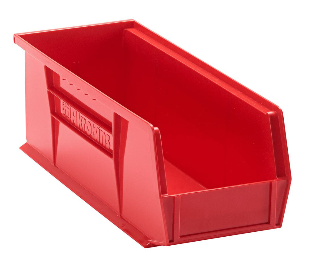 Weather Guard Small Red Van Shelf Bins, 5 x 5.5 x 14.75 in, Set of 9 (9854-7-01)