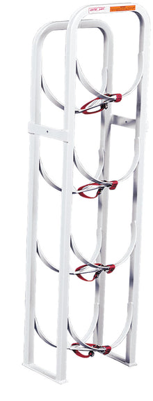 Weather Guard Refrigerant Tank Rack for Vans, Holds Four 30 lb Tanks (9864-3-01)
