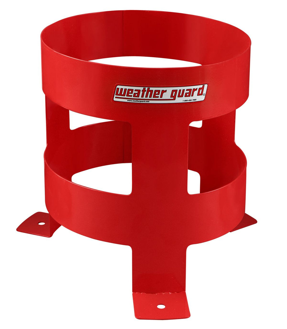Weather Guard Refrigerant Tank Holder for Vans, Single 30 lb Tank, Floor Mount (9886-7-01)